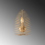 Opviq Lámpara de Pared Leaf - 15322 Dorado